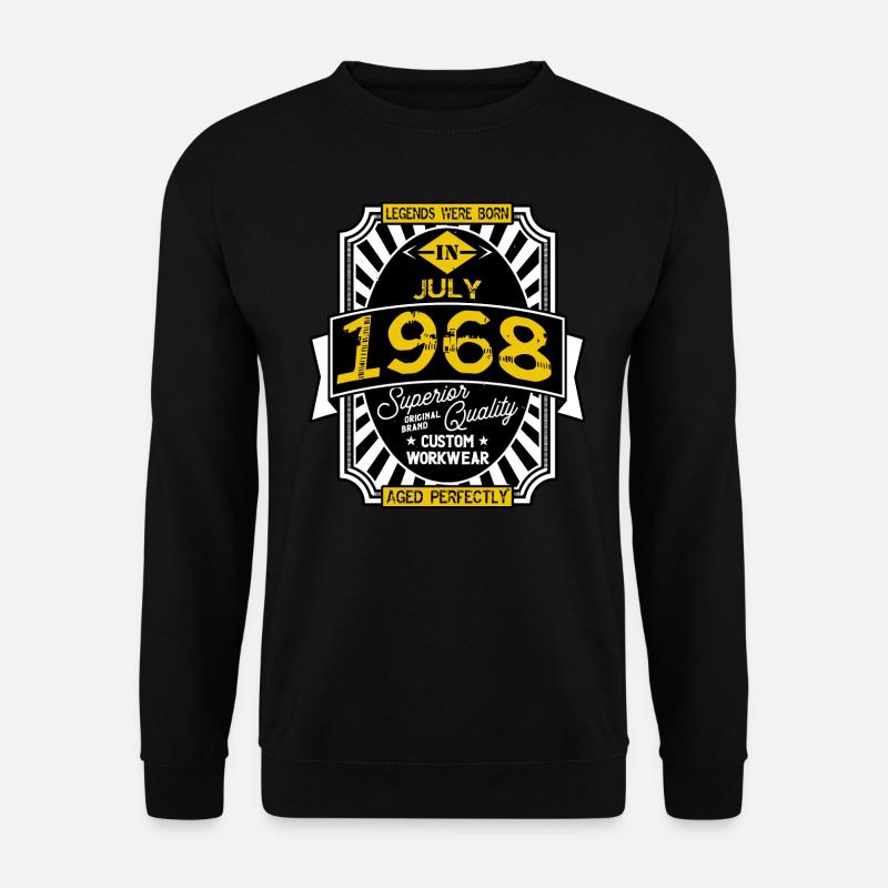 1968 JULI - Unisex Pullover - Schwarz