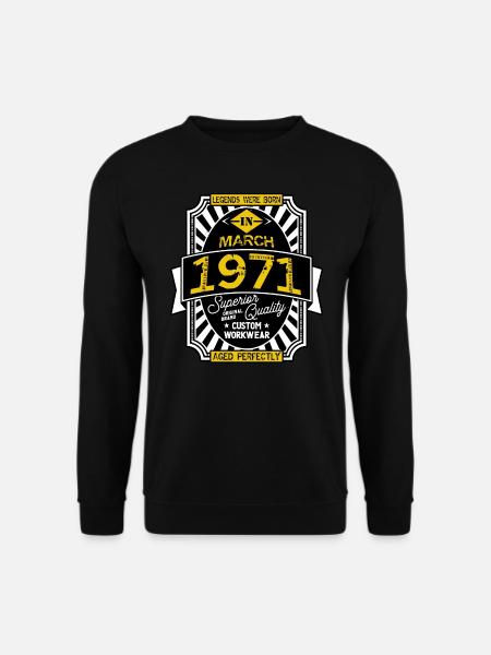 1971 MARCH - Unisex Sweatshirt - black