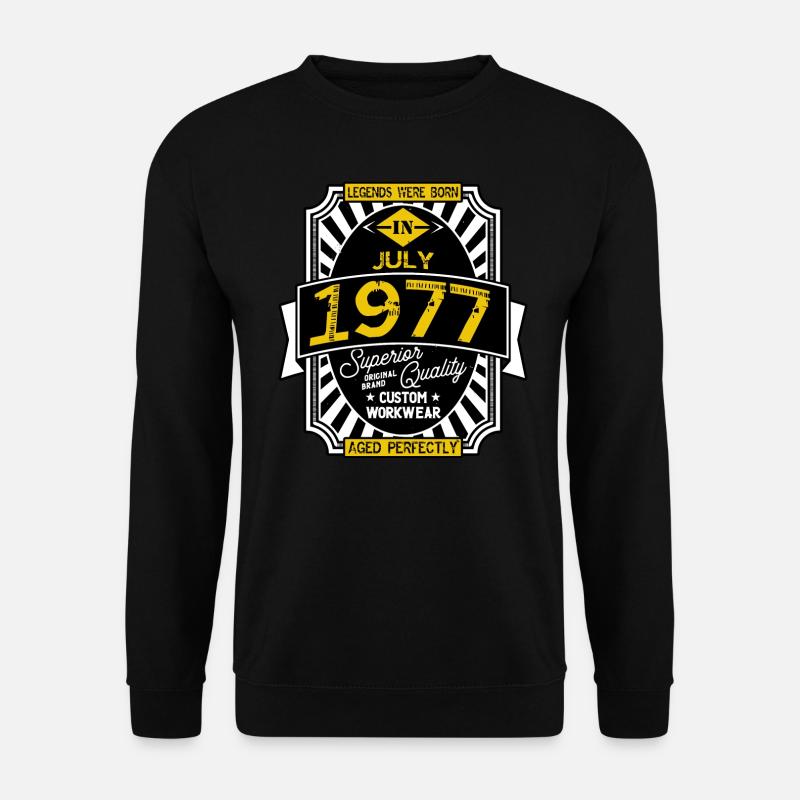 1977 JULI - Unisex Pullover - Schwarz