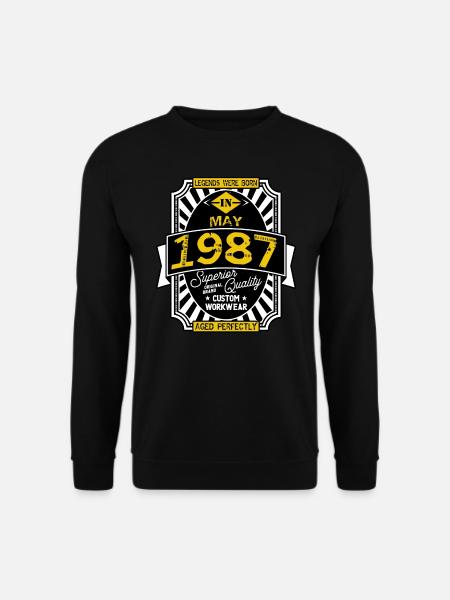 1987 MAY - Unisex Sweatshirt - black