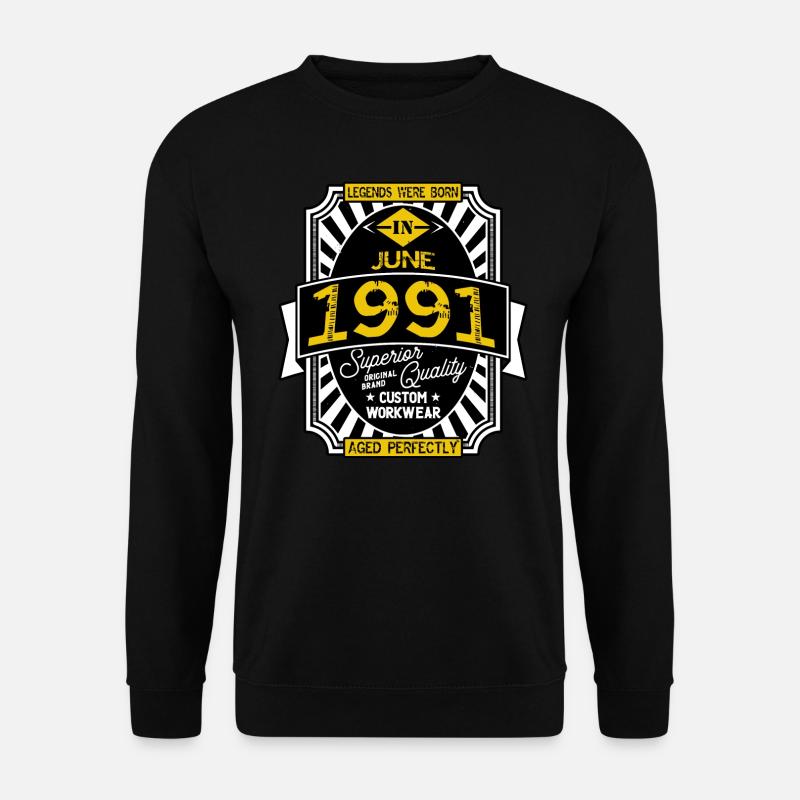 1991 JUNE - Unisex Sweatshirt - black