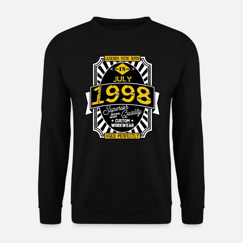 1998 JULY - Unisex Sweatshirt - black