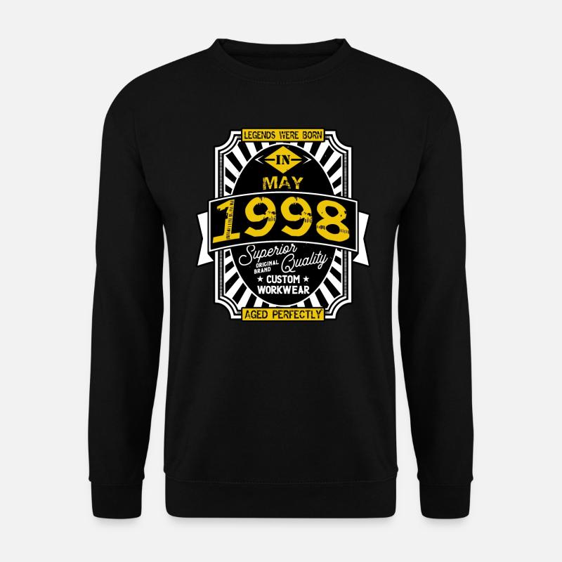 1998 MAY - Sweat-shirt Unisexe - noir