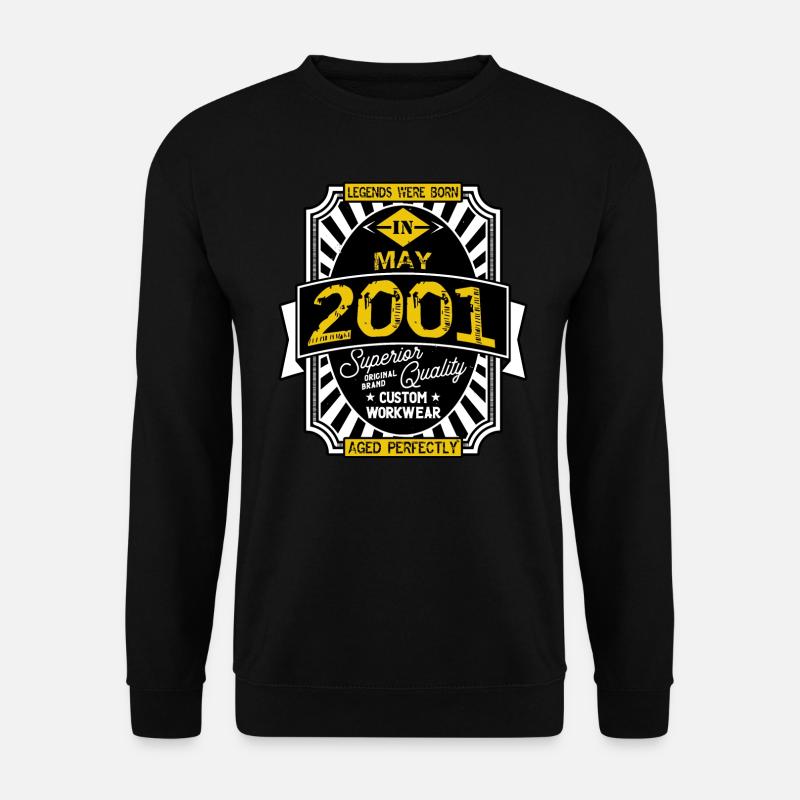 MAI 2001 - Unisex Pullover - Schwarz