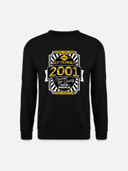 2001 SEPTEMBER - Unisex Sweatshirt - black