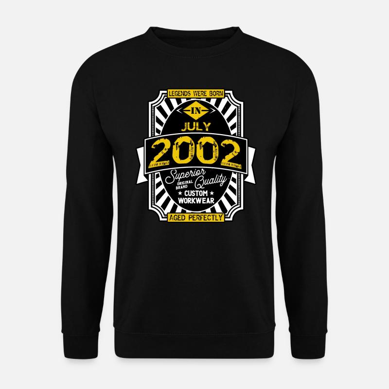 2002 JULY - Unisex Sweatshirt - black