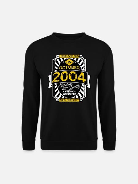 2004 OCTOBER - Unisex Sweatshirt - black