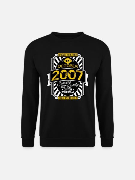 2007 OCTOBER - Unisex Sweatshirt - black