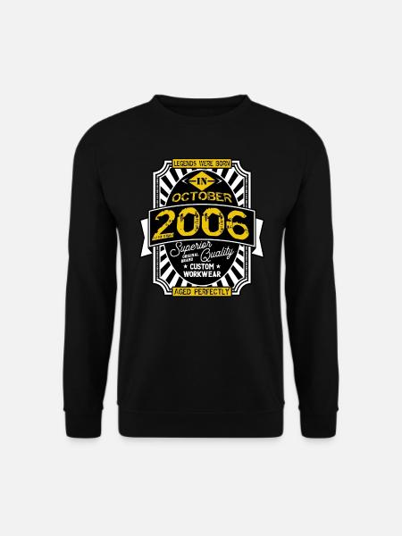 2006 OCTOBER - Unisex Sweatshirt - black