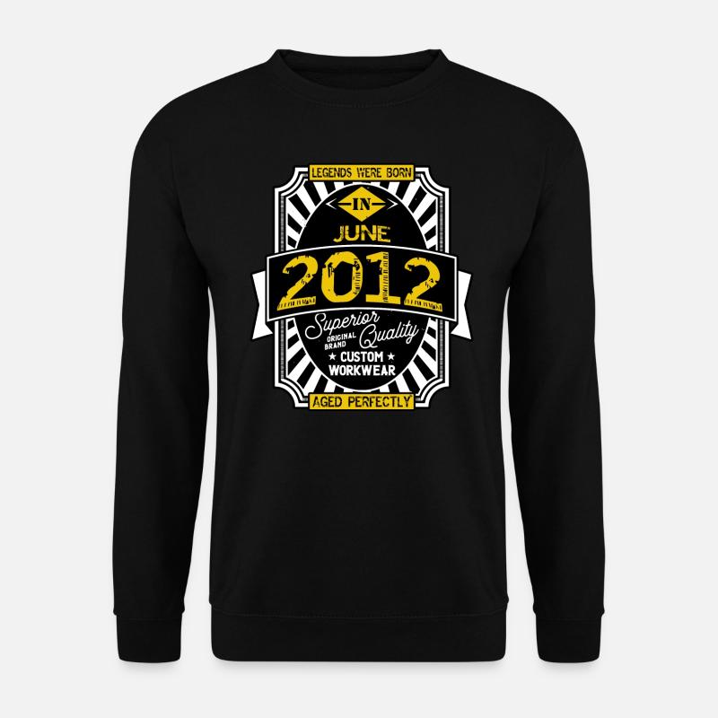 2012 JUNI - Unisex Pullover - Schwarz