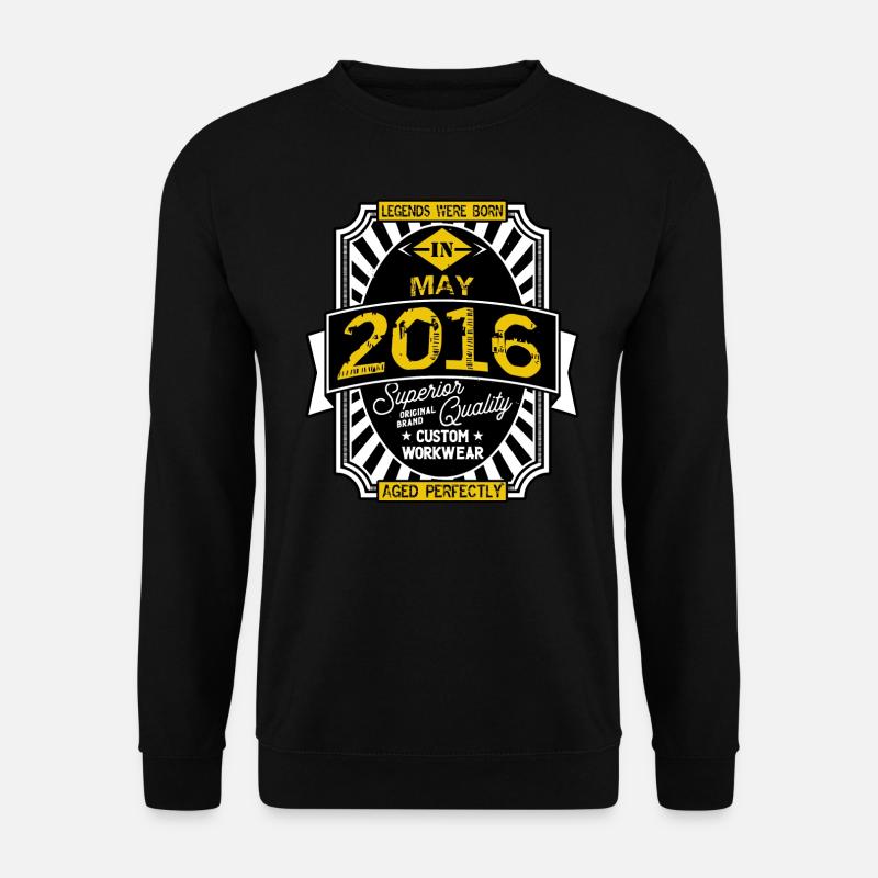2016 MAY - Unisex Sweatshirt - black