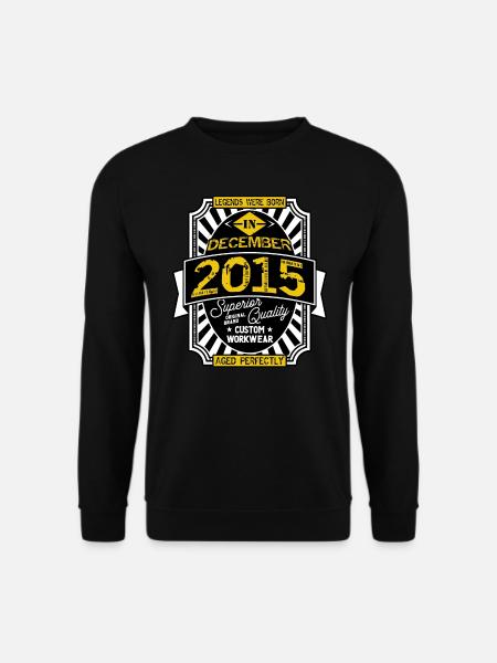 2015 DECEMBER - Unisex Sweatshirt - black