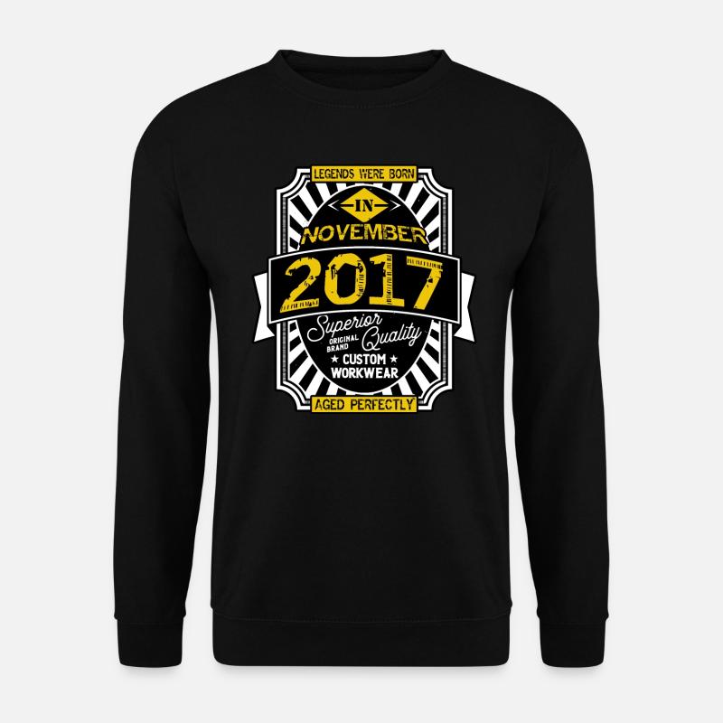 2017 NOVEMBER - Unisex Sweatshirt - black