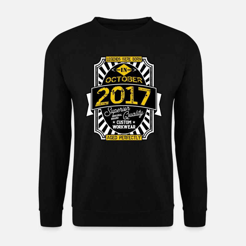 2017 OCTOBER - Unisex Sweatshirt - black