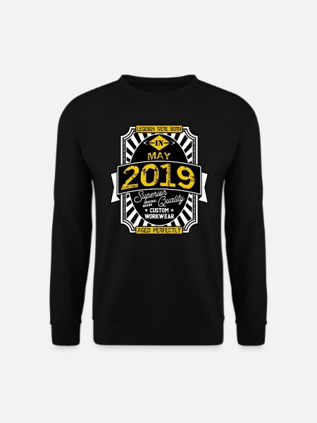2019 MAY - Unisex Sweatshirt - black