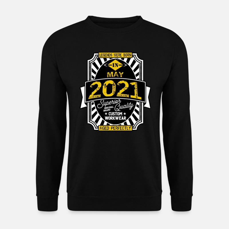 2021 MAI - Unisex Pullover - Schwarz