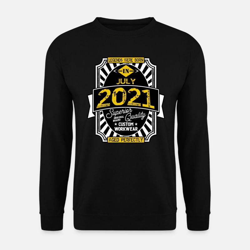 2021 JULY - Unisex Sweatshirt - black