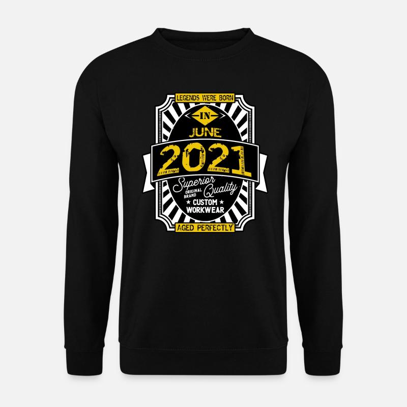 2021 JUNE - Unisex Sweatshirt - black