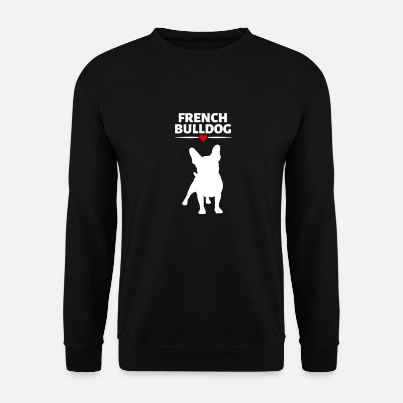 french bulldog - Unisex Sweatshirt - black