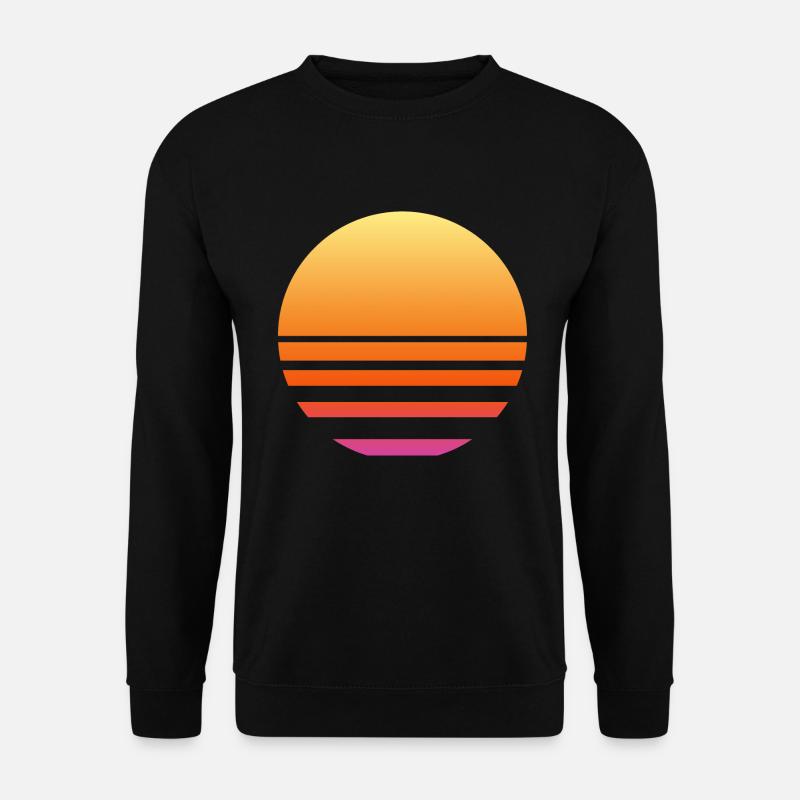Sonnenuntergang - Unisex Pullover - Schwarz
