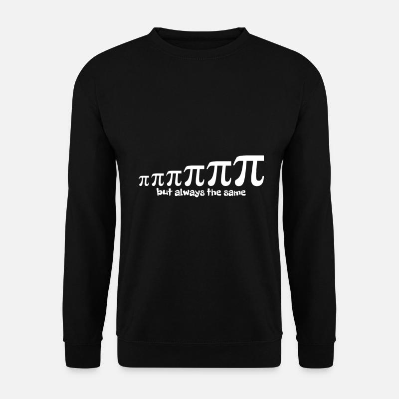 Nombre Pi Évolution - Sweat-shirt Unisexe - noir