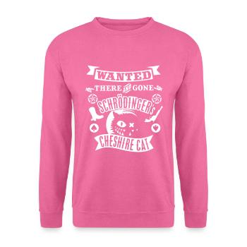 Schrödingers Grinsekatz - Unisex Pullover - Pink - Vorne