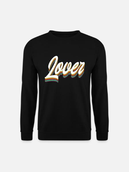 Lover - Unisex Sweatshirt - black