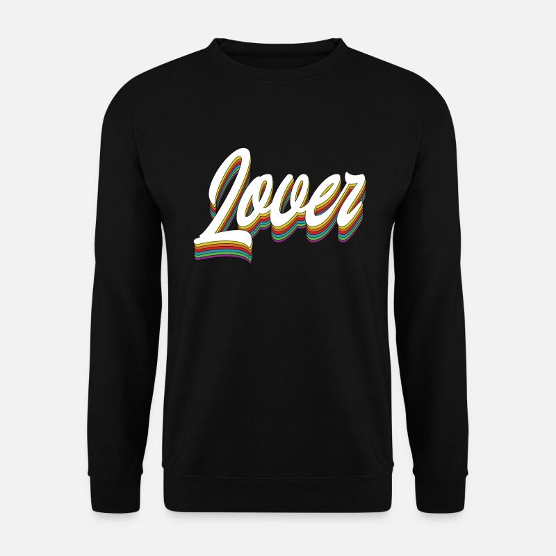 Lover - Unisex Sweatshirt - black
