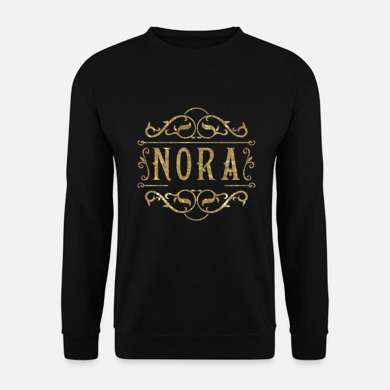 Nora gold - Unisex Pullover - Schwarz