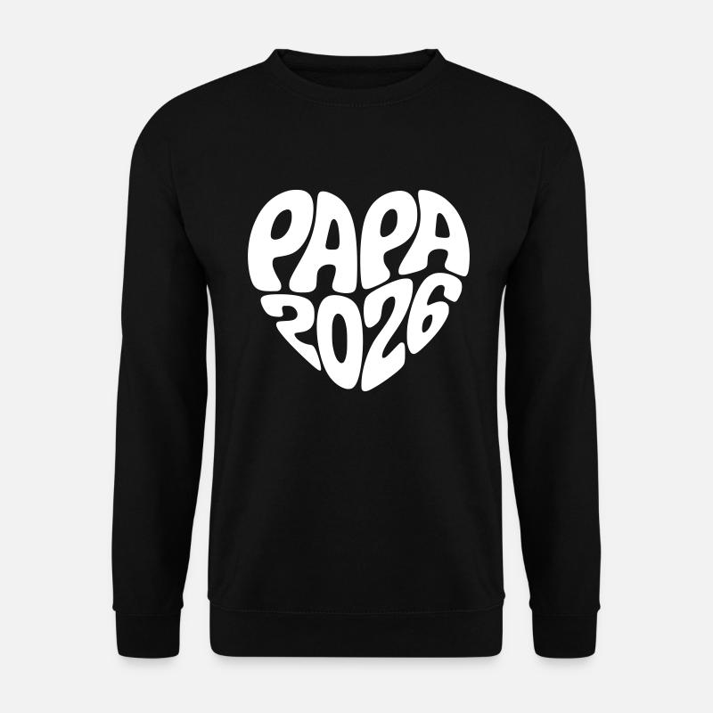 Papa 2026 - Unisex Pullover - Schwarz