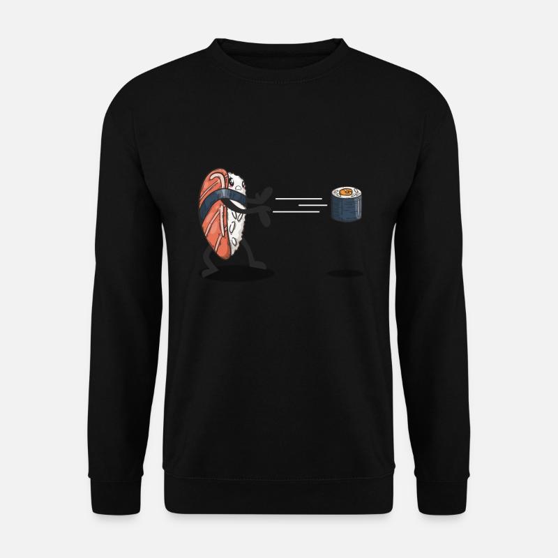 Sushi Fighter - Unisex Pullover - Schwarz