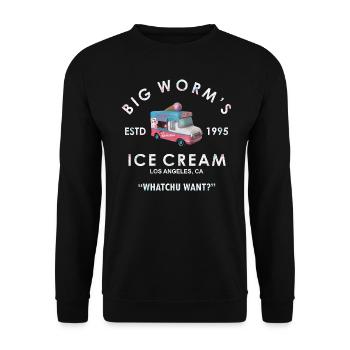 Graphique du film - Sweat-shirt Unisexe - noir - Devant - Alina (178cm) & Michal (187cm)