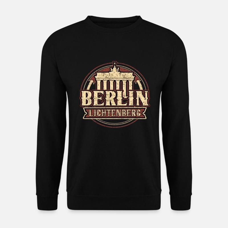 Berlin Berlin Lichtenberg - Unisex Pullover - Schwarz