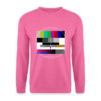 TEST PICTURE | Retro shirt | 80s and 90s - Unisex Sweatshirt - pink - Front