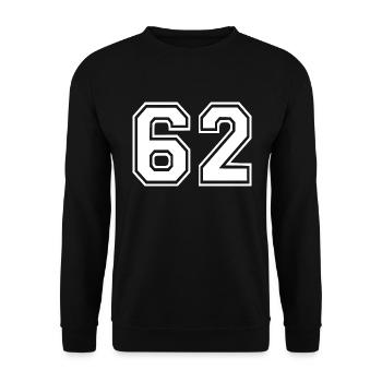 62 - Unisex Pullover - Schwarz - Vorne - Alina (178cm) & Michal (187cm)