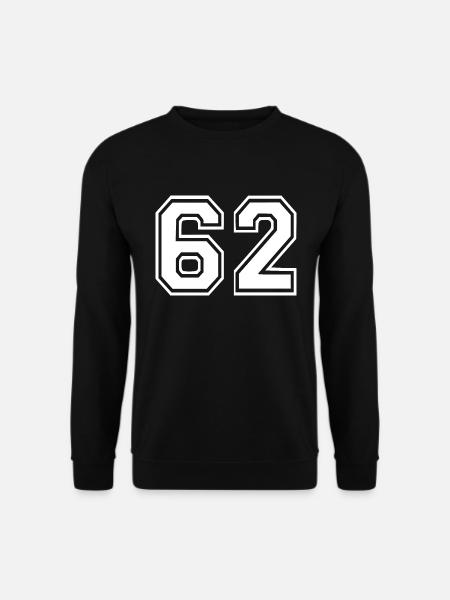 62 - Sweat-shirt Unisexe - noir