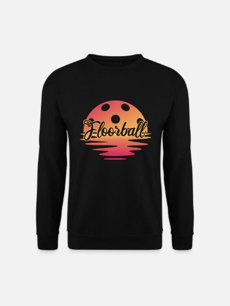 Floorball Unihockey FLOORBALL Floorball-FREIZEIT - Unisex Pullover - Schwarz