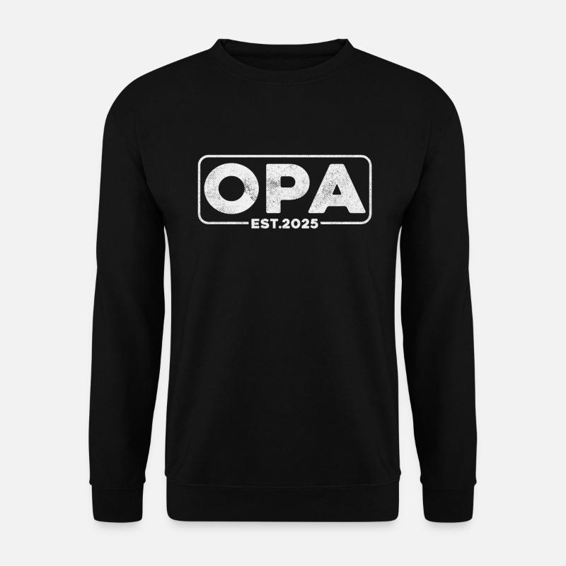Opa 2025 - Unisex Pullover - Schwarz