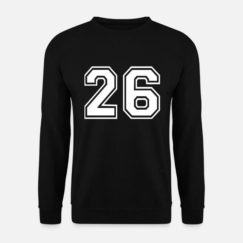 26 - Unisex Pullover - Schwarz