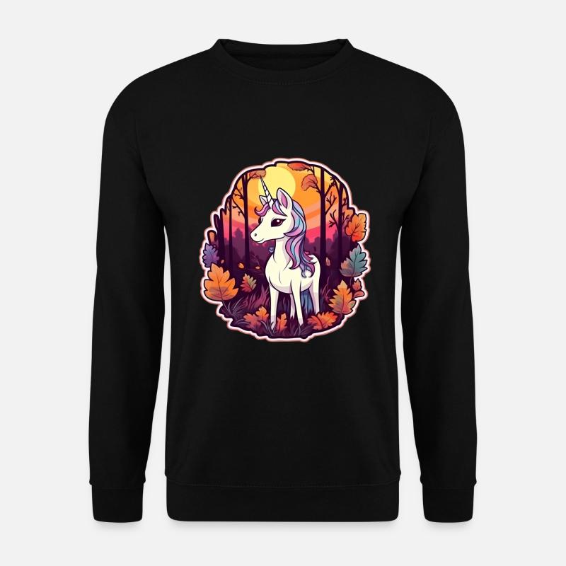 Einhorn - Unisex Pullover - Schwarz