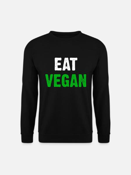 Eat Vegan - Unisex Sweatshirt - black