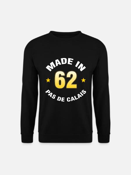 Pas de Calais - Sweat-shirt Unisexe - noir