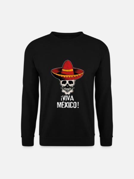 Mexico Cinco de Mayo Fiesta Dia de los muertos - Unisex Pullover - Schwarz
