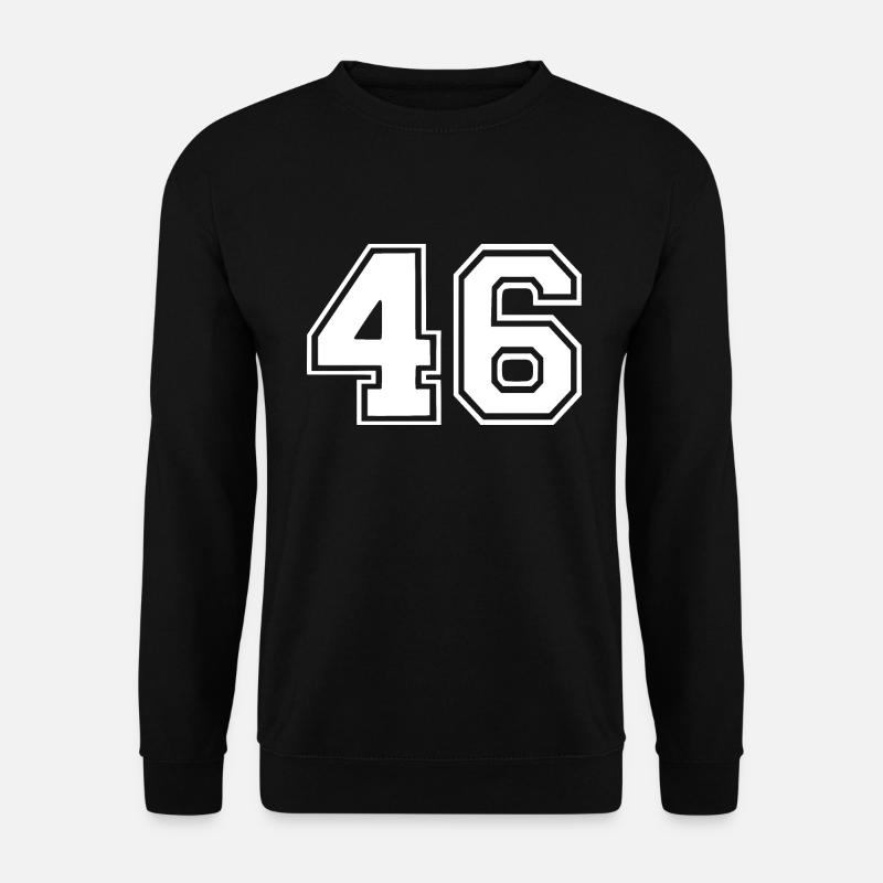 46 - Sweat-shirt Unisexe - noir