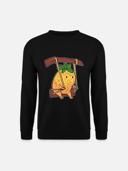 Ananas - Sweat-shirt Unisexe - noir