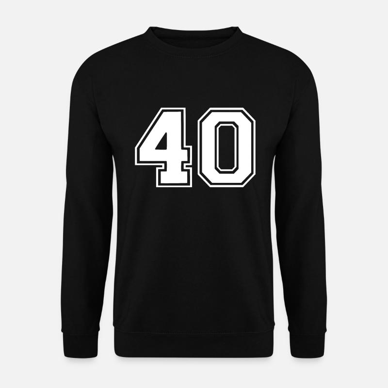 40 - Unisex Sweatshirt - black
