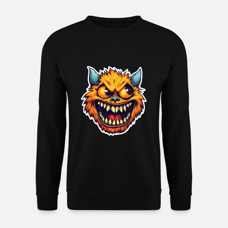 Halloween Monster 4 - Unisex Pullover - Schwarz