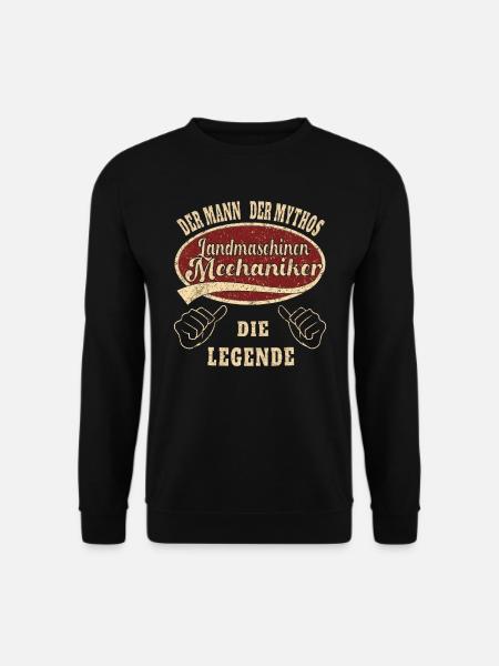 Landmaschinen Mechaniker ich bin dieser - Unisex Pullover - Schwarz