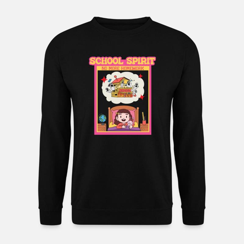 de l’école - Plus de devoirs - Sweat-shirt Unisexe - noir