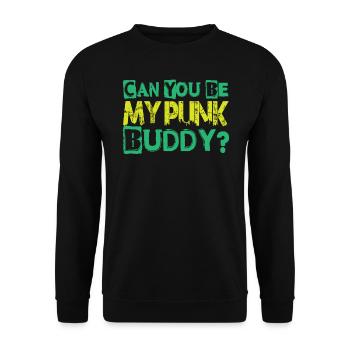 Pouvez-vous être mon copain punk? - Gothique - Gothique - Concer - Sweat-shirt Unisexe - noir - Devant - Alina (178cm) & Michal (187cm)